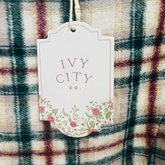 Ivy City Co. Molly Plaid Flair Dress size medium NWT - Picture 10 of 14